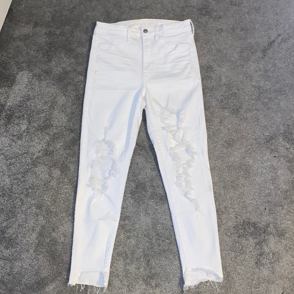 American Eagle Super Hi-Rise Jegging Crop, Size 8 Regular